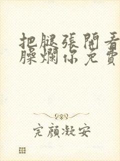 把腿张开看老子臊烂你免费