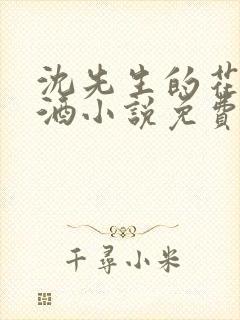 沈先生的花式调酒小说免费阅读