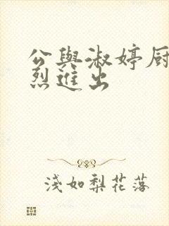 公与淑婷厨房猛烈进出