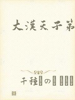 大汉天子第一部