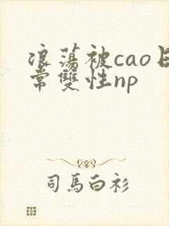 浪荡被cao日常双性np