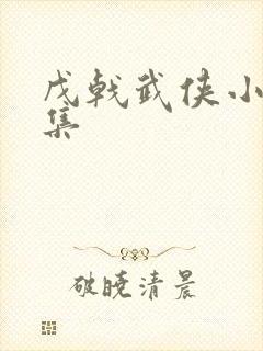 戊戟武侠小说全集