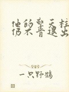 他的擎天柱巨龙仍不肯退出