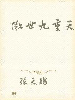 傲世九重天小说