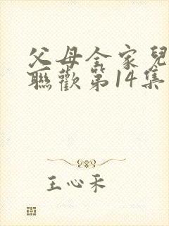 父母全家儿女大联欢第14集