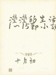 滢滢的生活日记1～15节小说