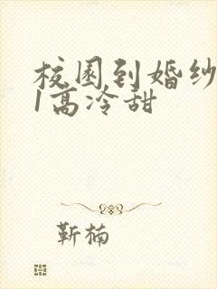 校园到婚纱1V1高冷甜