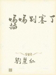 呜呜别塞了啊抽插