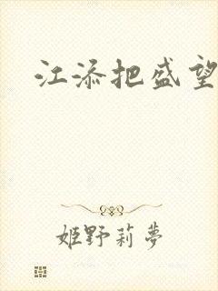 江添把盛望顶哭