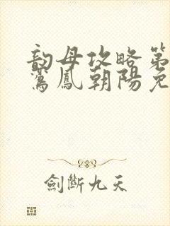 韵母攻略第二部鸾凤朝阳免费阅读