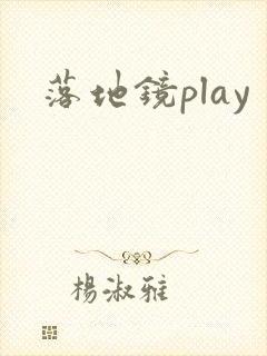 落地镜play