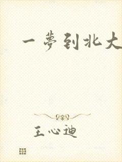 一梦到北大
