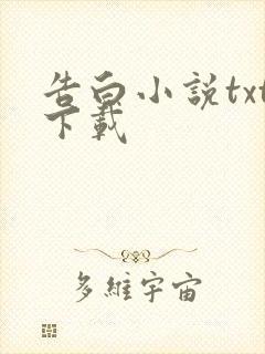 告白小说txt下载