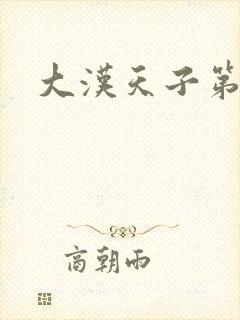 大汉天子第一部