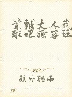 首辅大人我们和离吧谢容珏