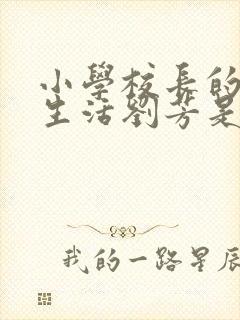 小学校长的幸福生活刘芳是谁