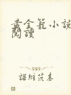 黄金笼小说免费阅读