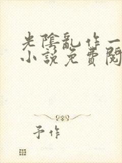 光阴乱作一团的小说免费阅读