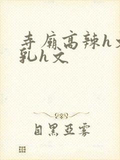 寺庙高辣h文乱乳h文