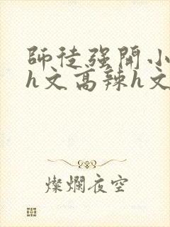 师徒强开小嫩苞h文高辣h文