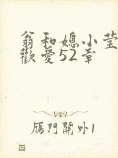 翁和媳小莹浴室欢爱52章