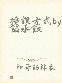 授课方式by肉馅水饺