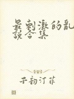 最刺激的乱岳小说合集