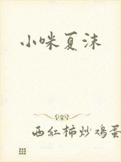 小咪夏沫