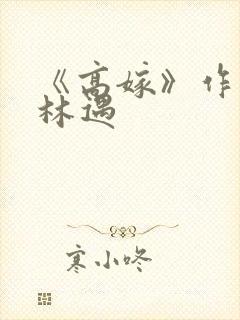 《高嫁》作者:林遇