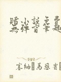 赌小说免费阅读无弹窗笔趣阁