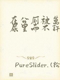 在公厕被万人c尿里面不许漏