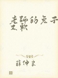 老师的兔子又大又软