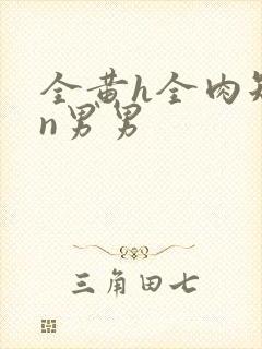 全黄h全肉短篇n男男