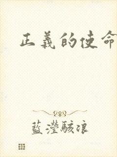 正义的使命小说