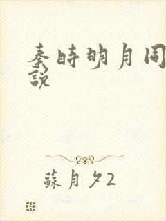 秦时明月同人小说