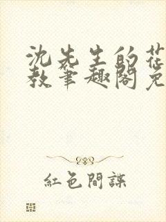 沈先生的花式管教笔趣阁免费