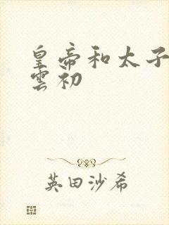 皇帝和太子妃h云初