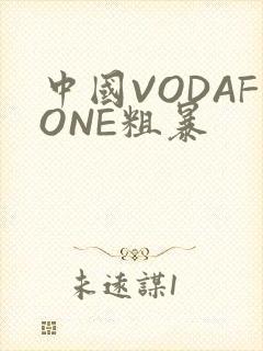 中国VODAFONE粗暴