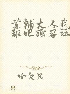 首辅大人我们和离吧谢容珏