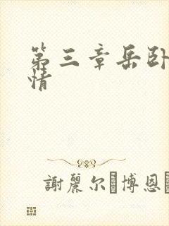 第三章岳卧室激情