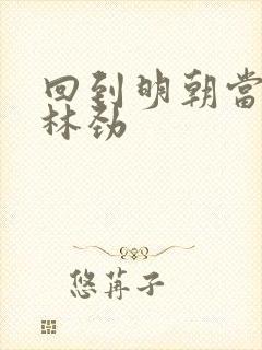 回到明朝当王爷林劲