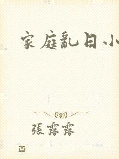 家庭乱日小说