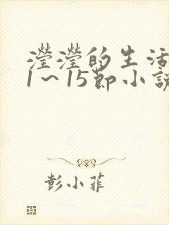 滢滢的生活日记1～15节小说