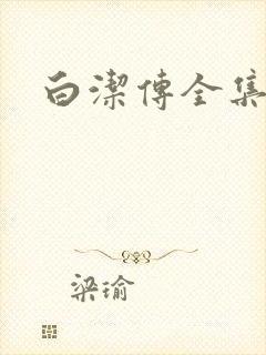 白洁传全集