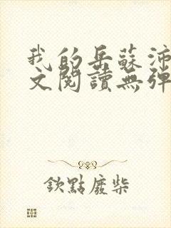 我的岳苏沛真全文阅读无弹窗笔趣阁