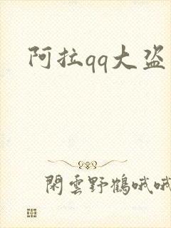 阿拉qq大盗