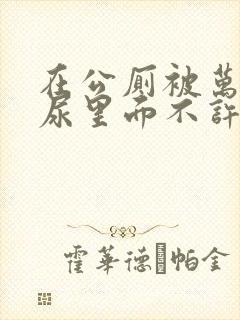 在公厕被万人c尿里面不许漏