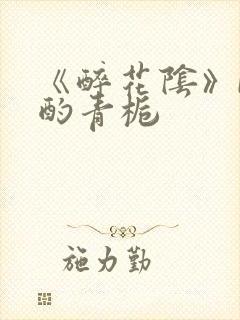 《醉花阴》by酌青栀