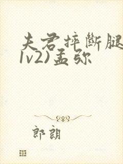 夫君摔断腿后(1v2)孟弥