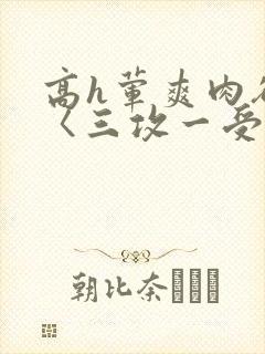 高h荤爽肉欲文〈三攻一受〉视频